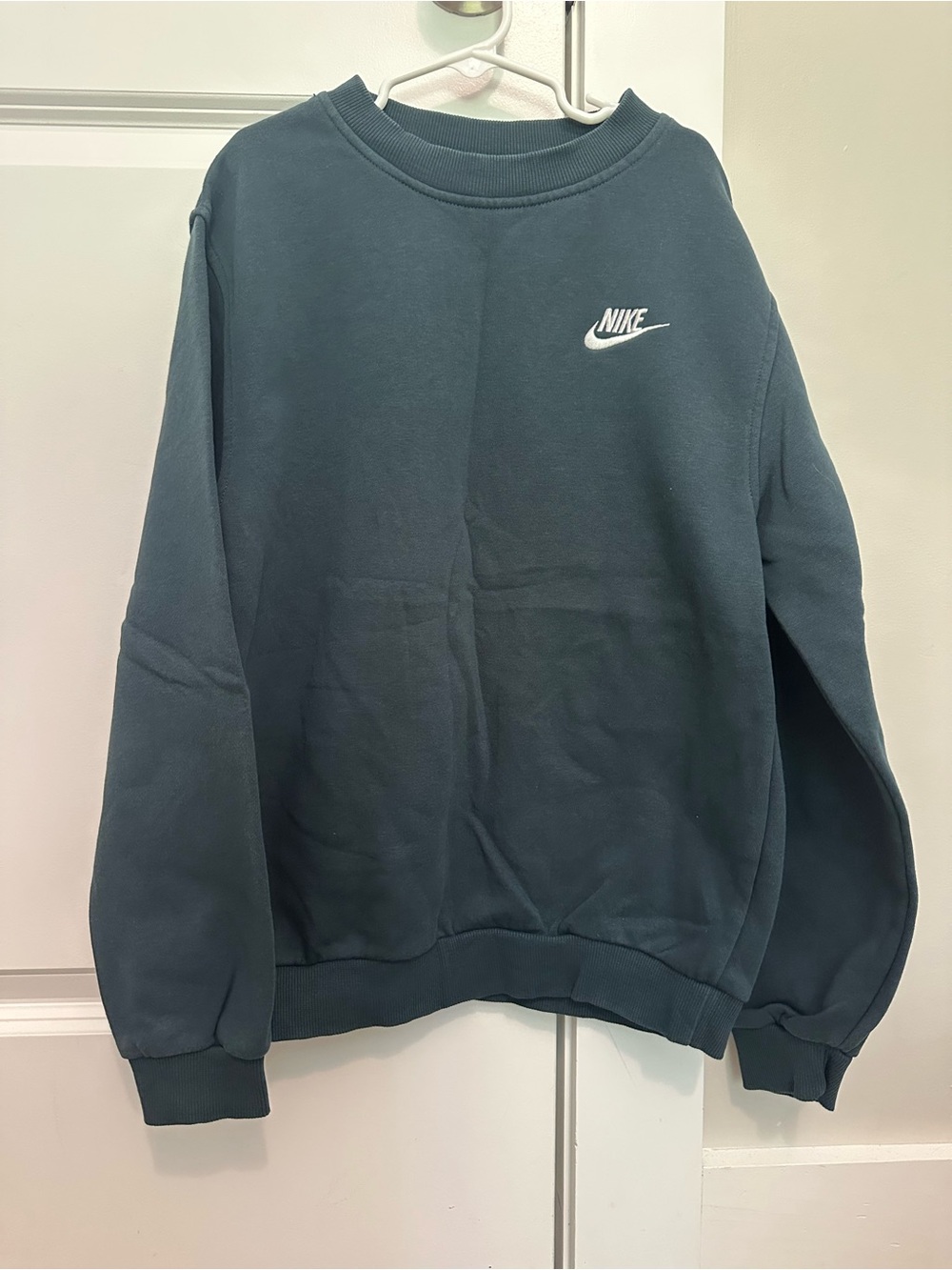 Nike Crewneck with White Embroidered Logo